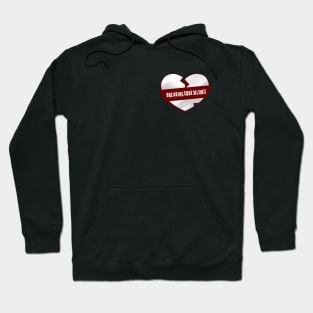 BREAKING CODE SILENCE -  Broken Heart Hoodie